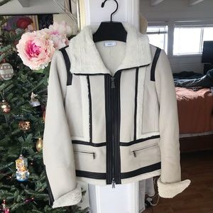 Vince Genuine Lamb Shearling Coat